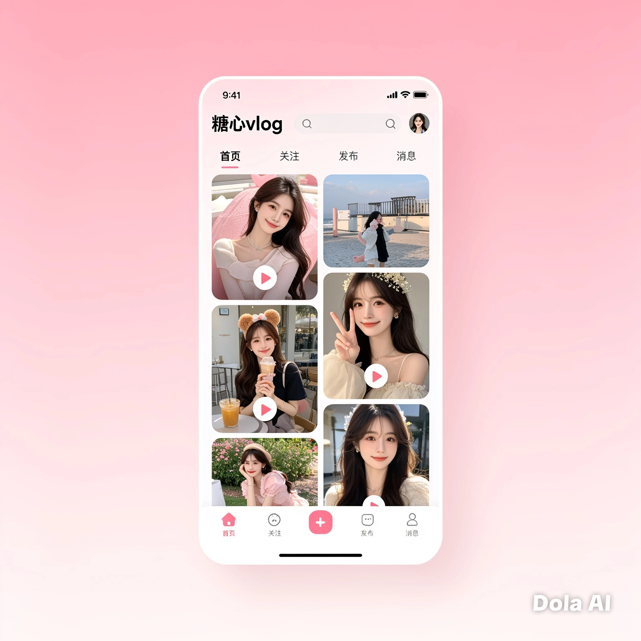 糖心Vlog APP移动端服务界面